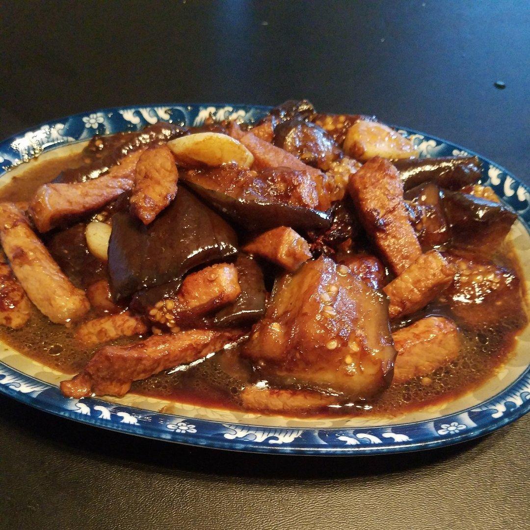 老丁的私房菜-油焖茄子