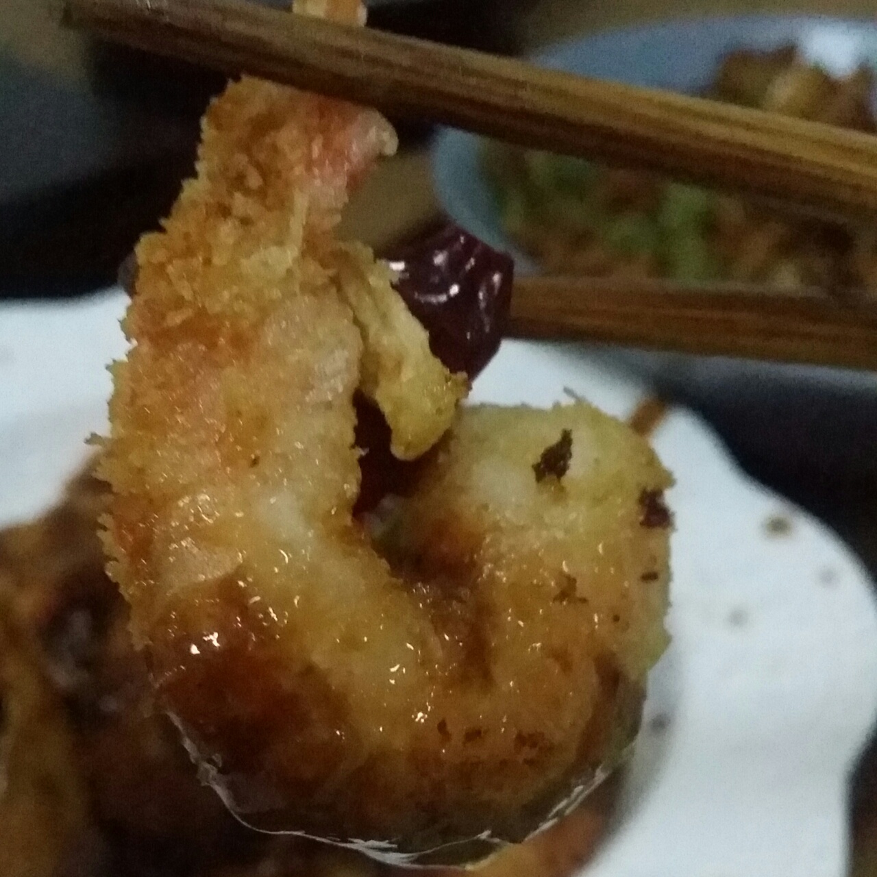香辣凤尾虾