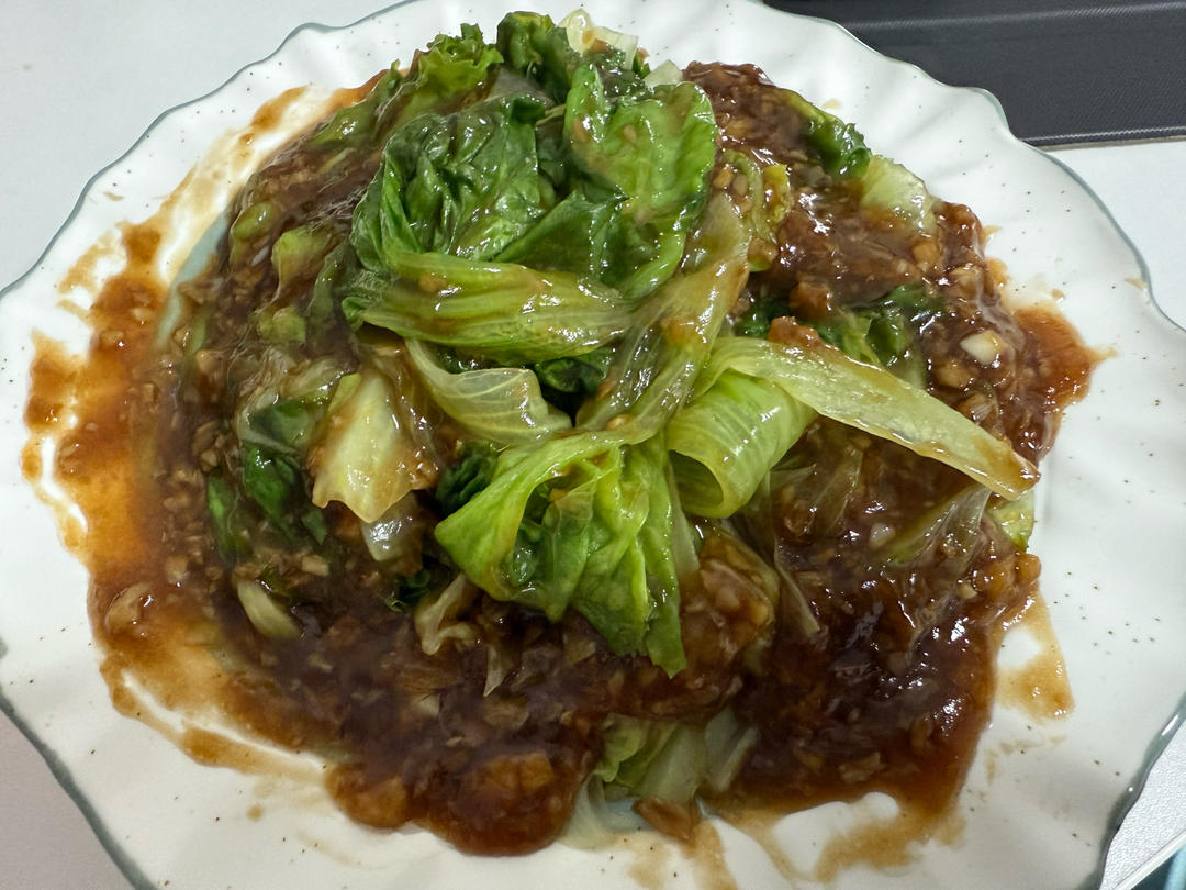 【蚝油生菜】★粤菜/下饭菜/快手菜/拿手菜