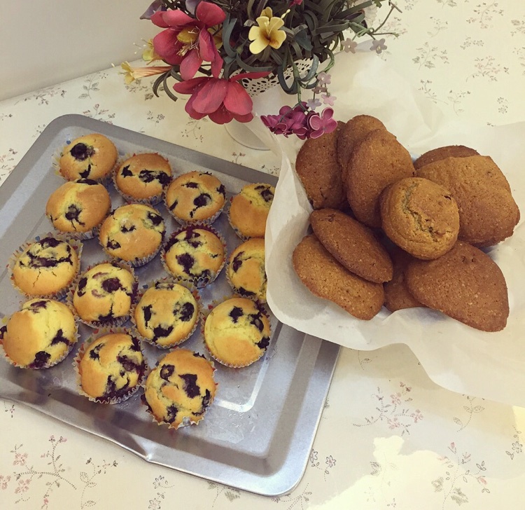 蓝莓玛芬蛋糕 Blueberry Muffin