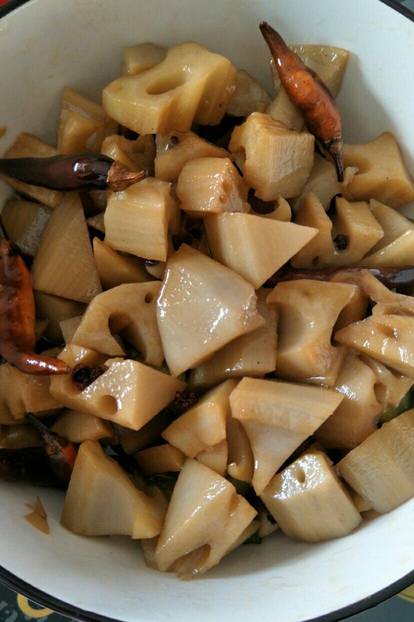 从大排档偷学的凉拌藕丁