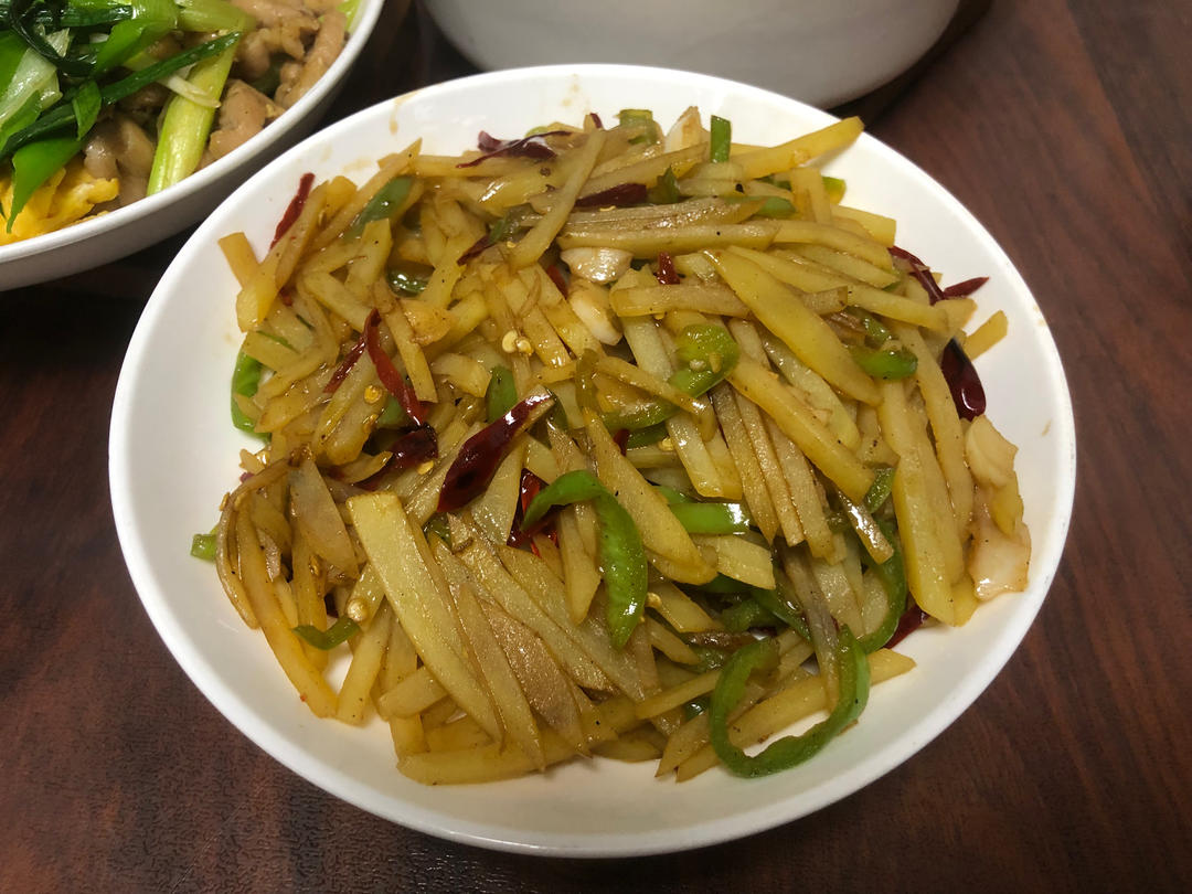 酸辣土豆丝的家常做法 超级下饭