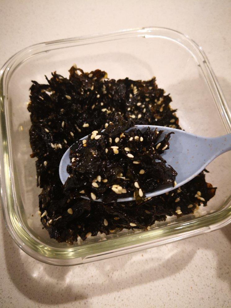 用紫菜做海苔【芝麻海苔碎】超级简单