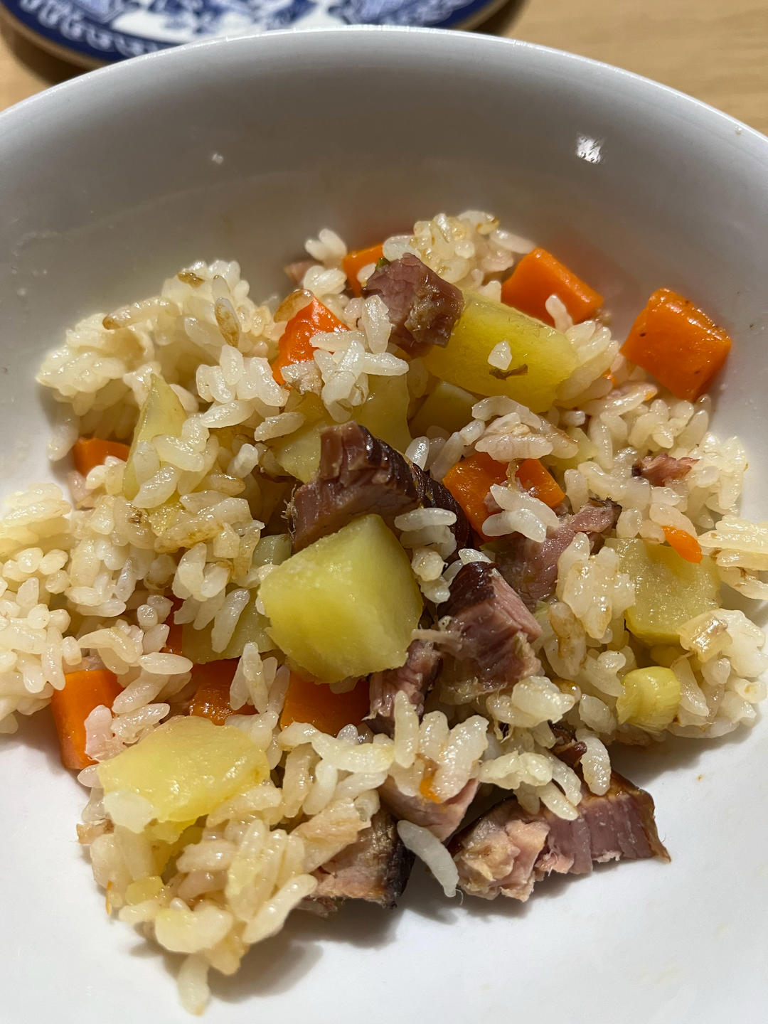 香菇腊肉饭