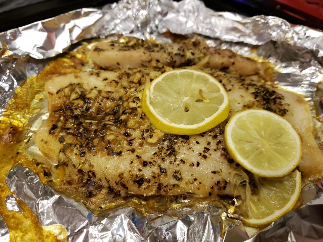 让烤箱动起来--意式香料烤龙利鱼