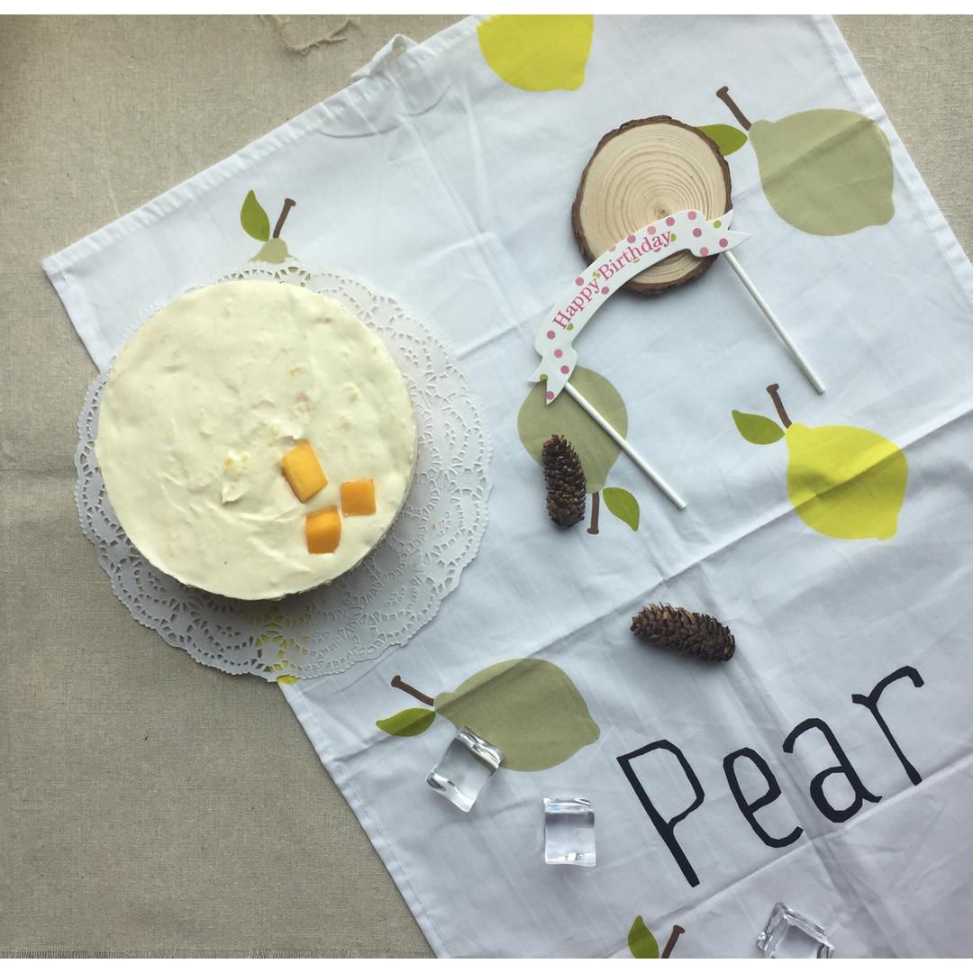 【视频】芒果慕斯（6寸） | 含镜面果胶配方