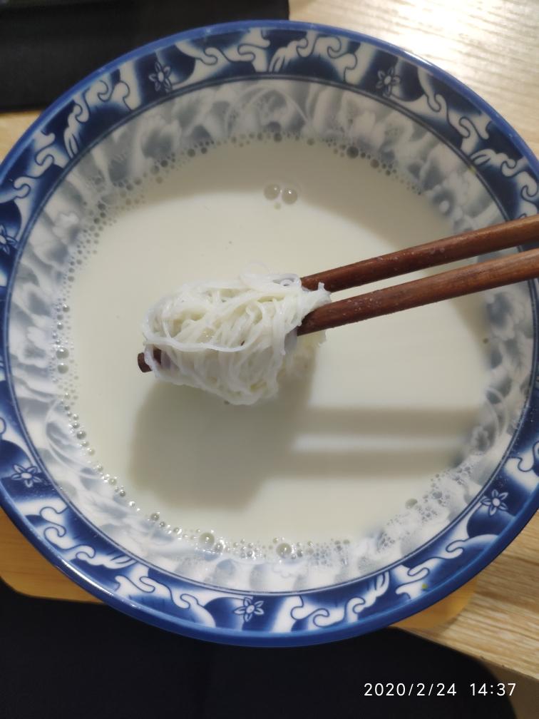 莆田豆浆米粉,超简易早餐