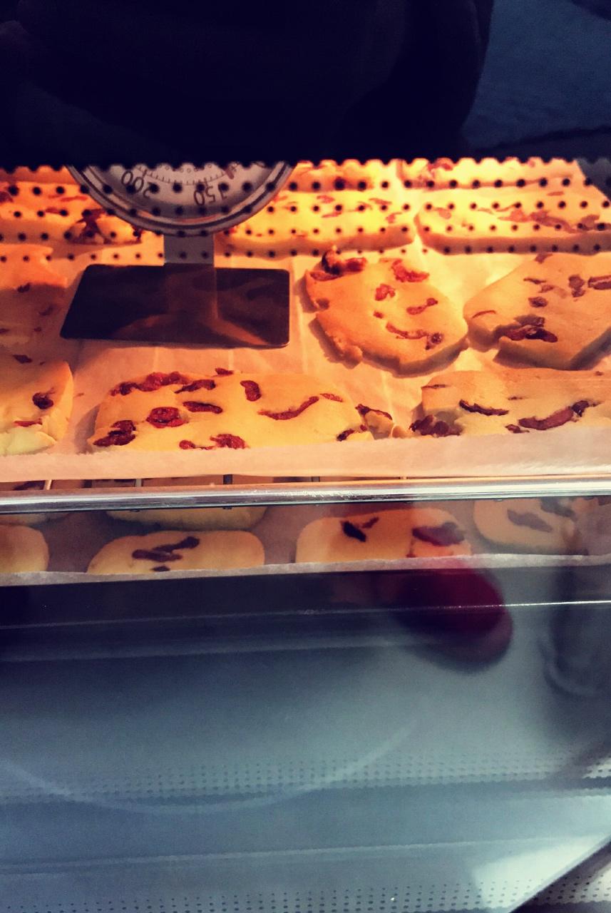 低糖少油版蔓越莓饼干