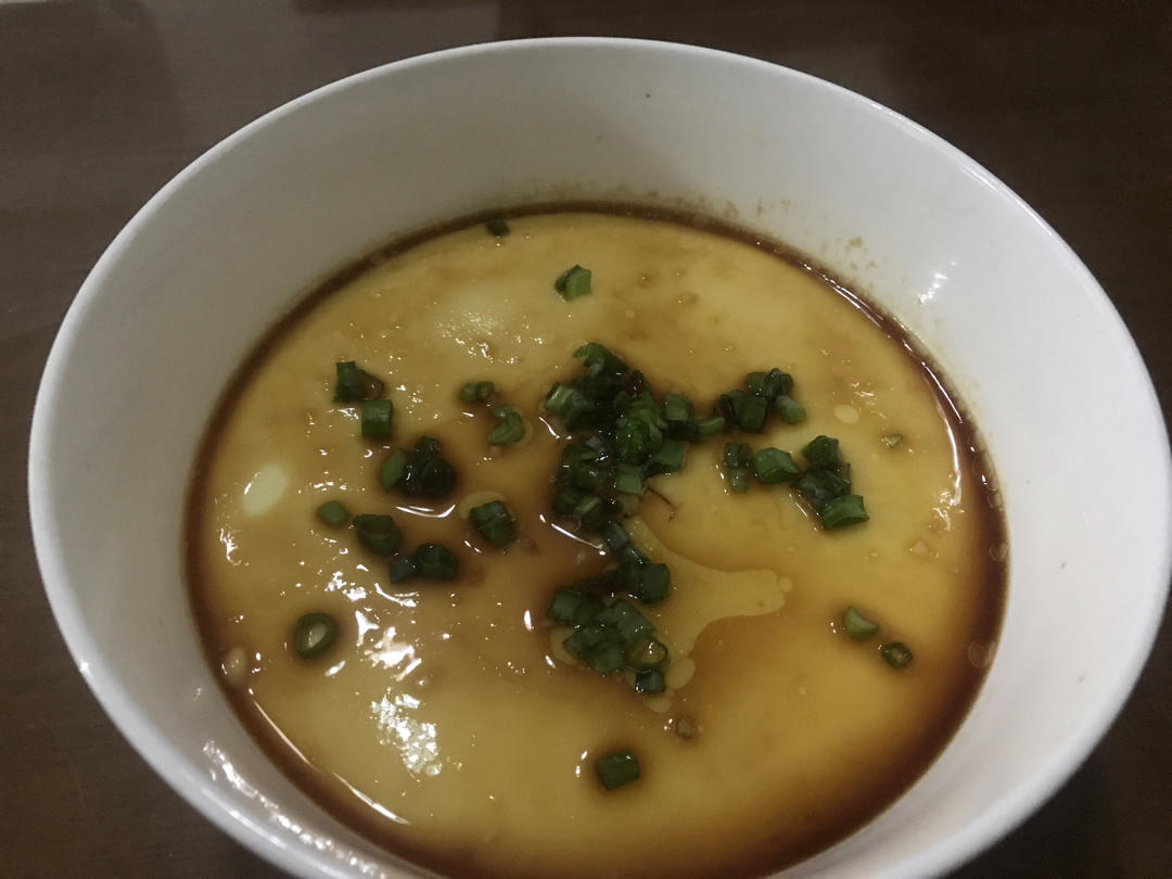 嫩滑水蒸蛋❗️简单几步就能做❗️❗️巨好吃～