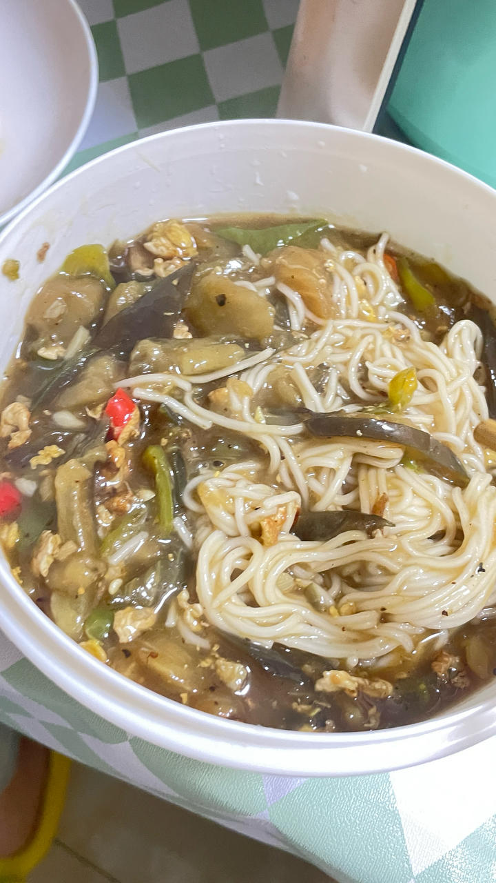 茄子打卤面