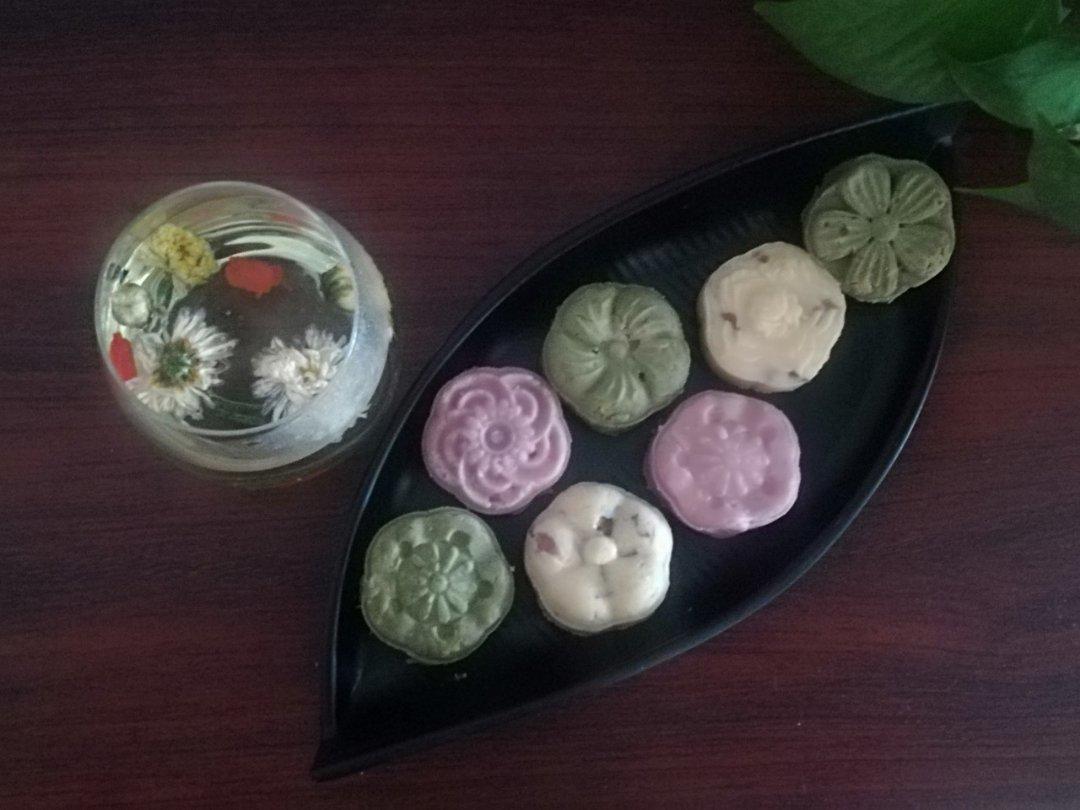 懒汉免炒绿豆沙(绿豆糕)