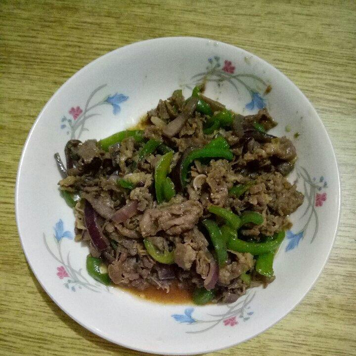蚝油牛肉盖饭