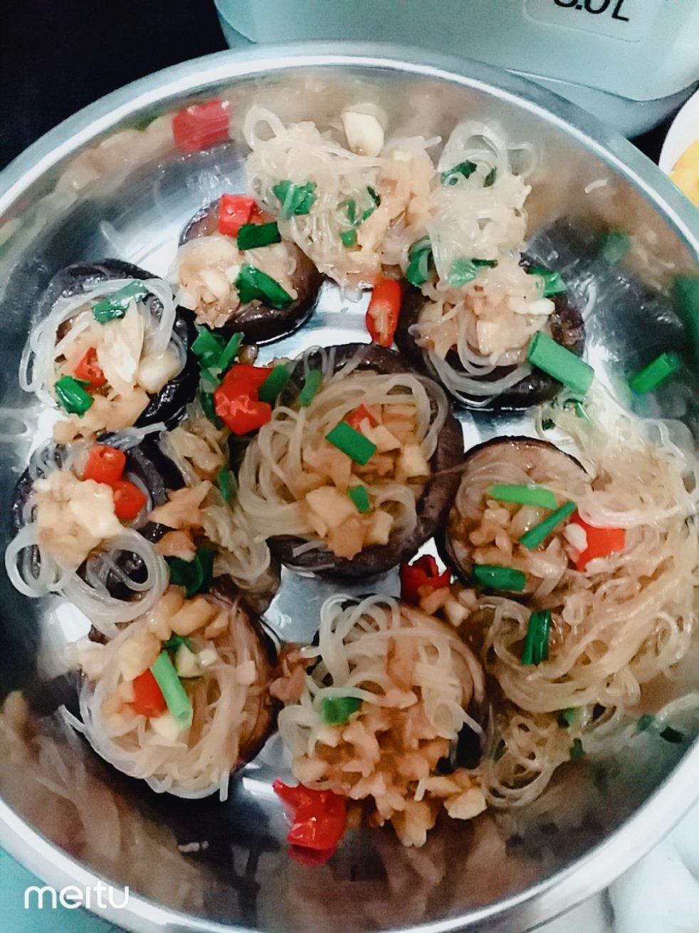 蒜蓉孜然烤香菇
