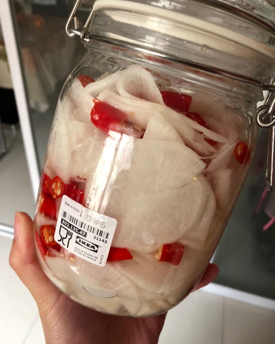 腌酸辣萝卜