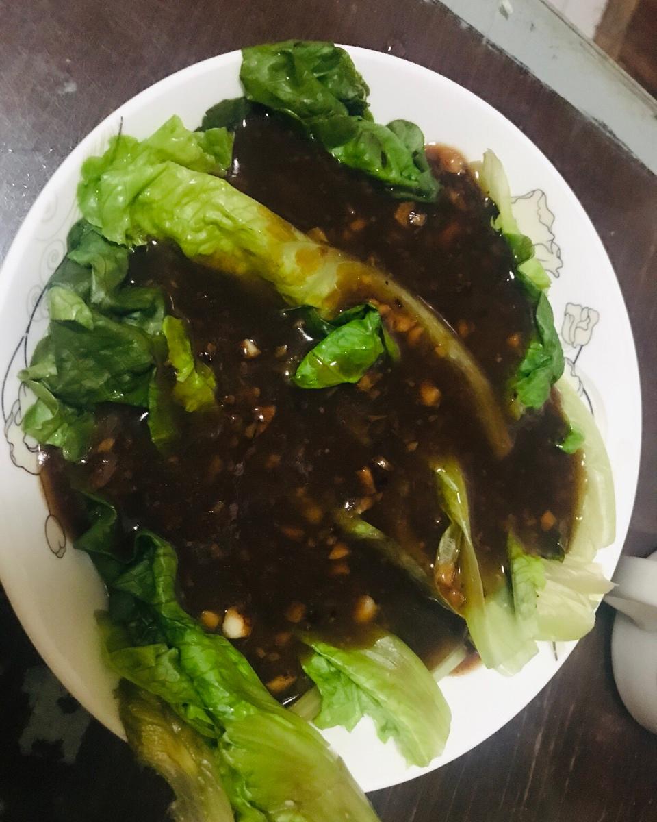 家常菜 蚝油生菜