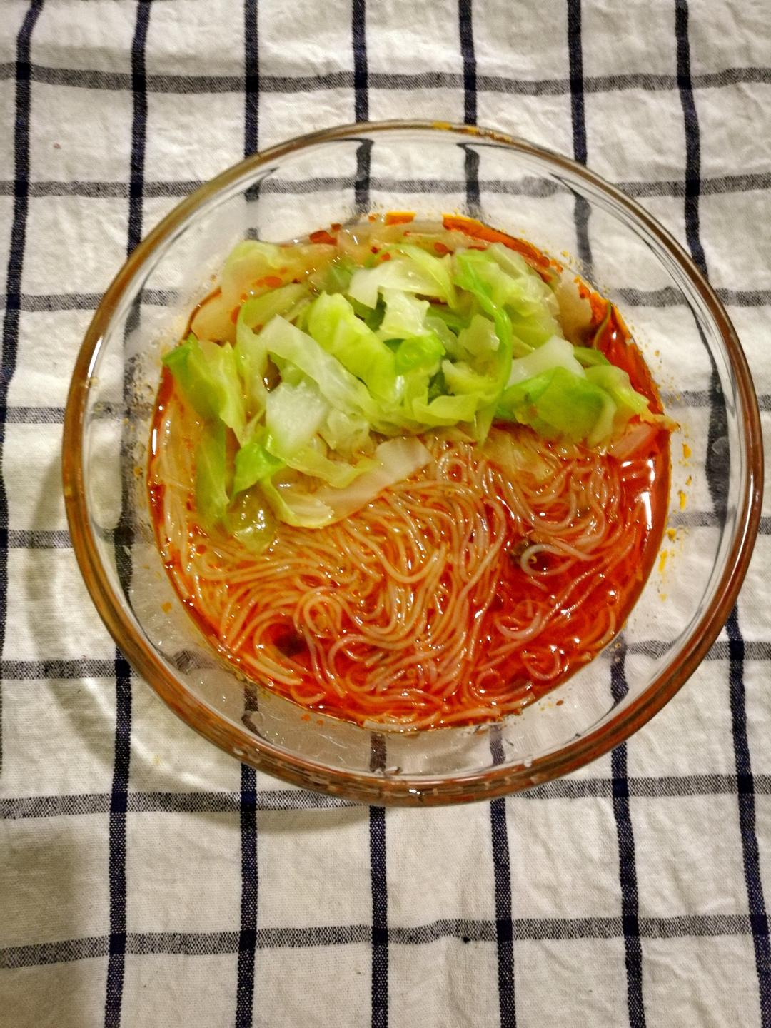 快手酸辣粉丝(米线)