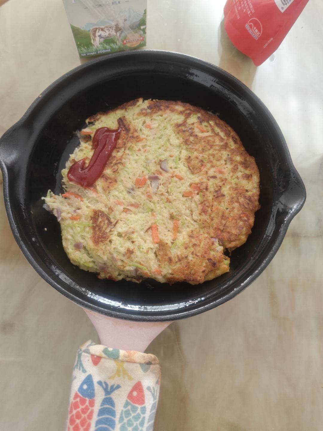 👆【烤肉锅打卡戳这】芝士泡菜饼-3月美食日记打卡