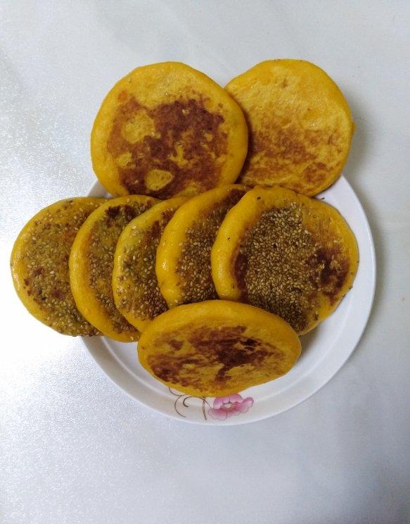 红薯糯米豆沙饼（不加糖不加水）