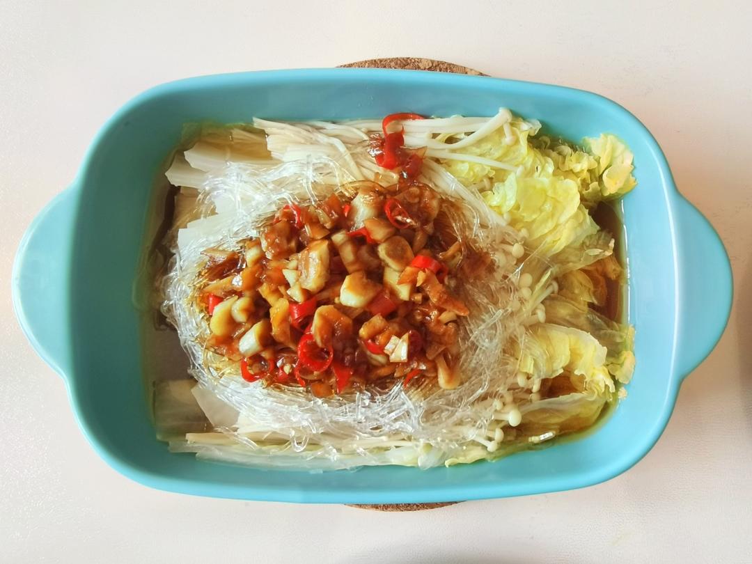 蒜蓉粉丝娃娃菜