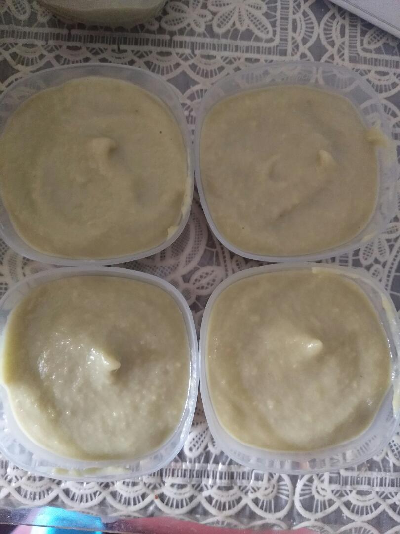 6-7-8宝宝辅食牛油果苹果泥