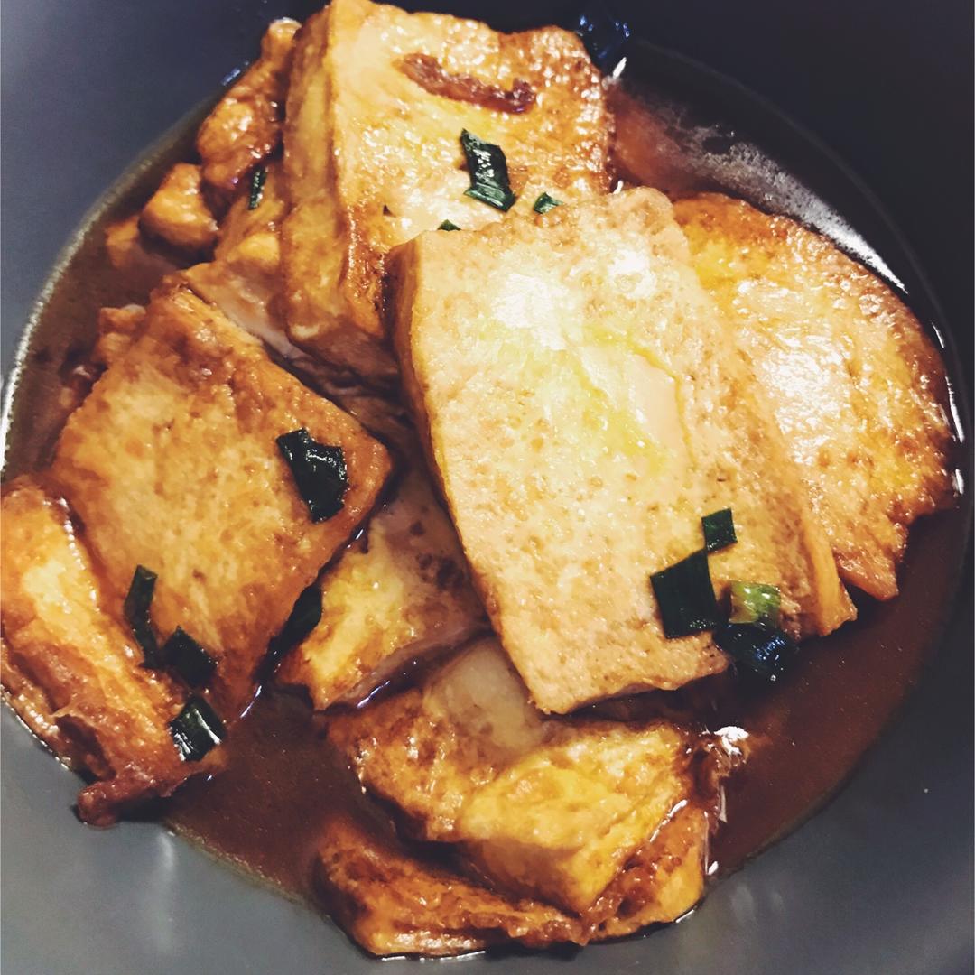 蚝油嫩豆腐