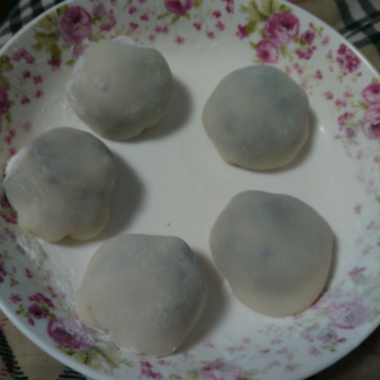 双味豆沙糯米糍