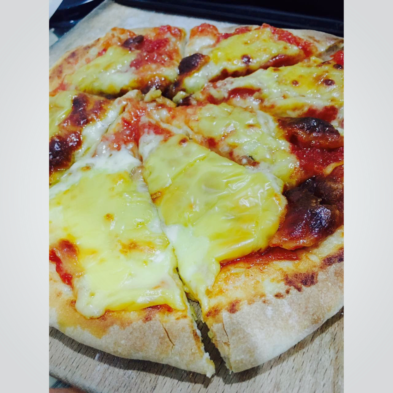 萨拉米薄底披萨 Salami Pizza