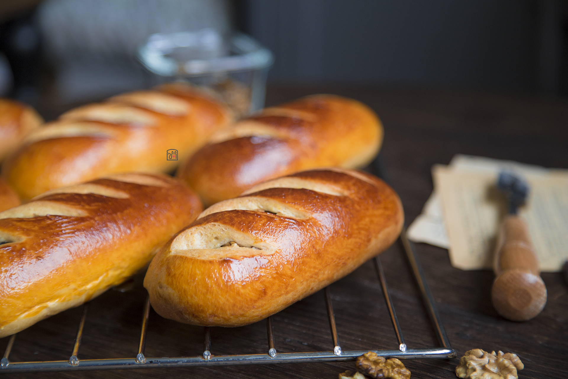 迷你列巴🥖一次发酵小面包的做法 步骤16