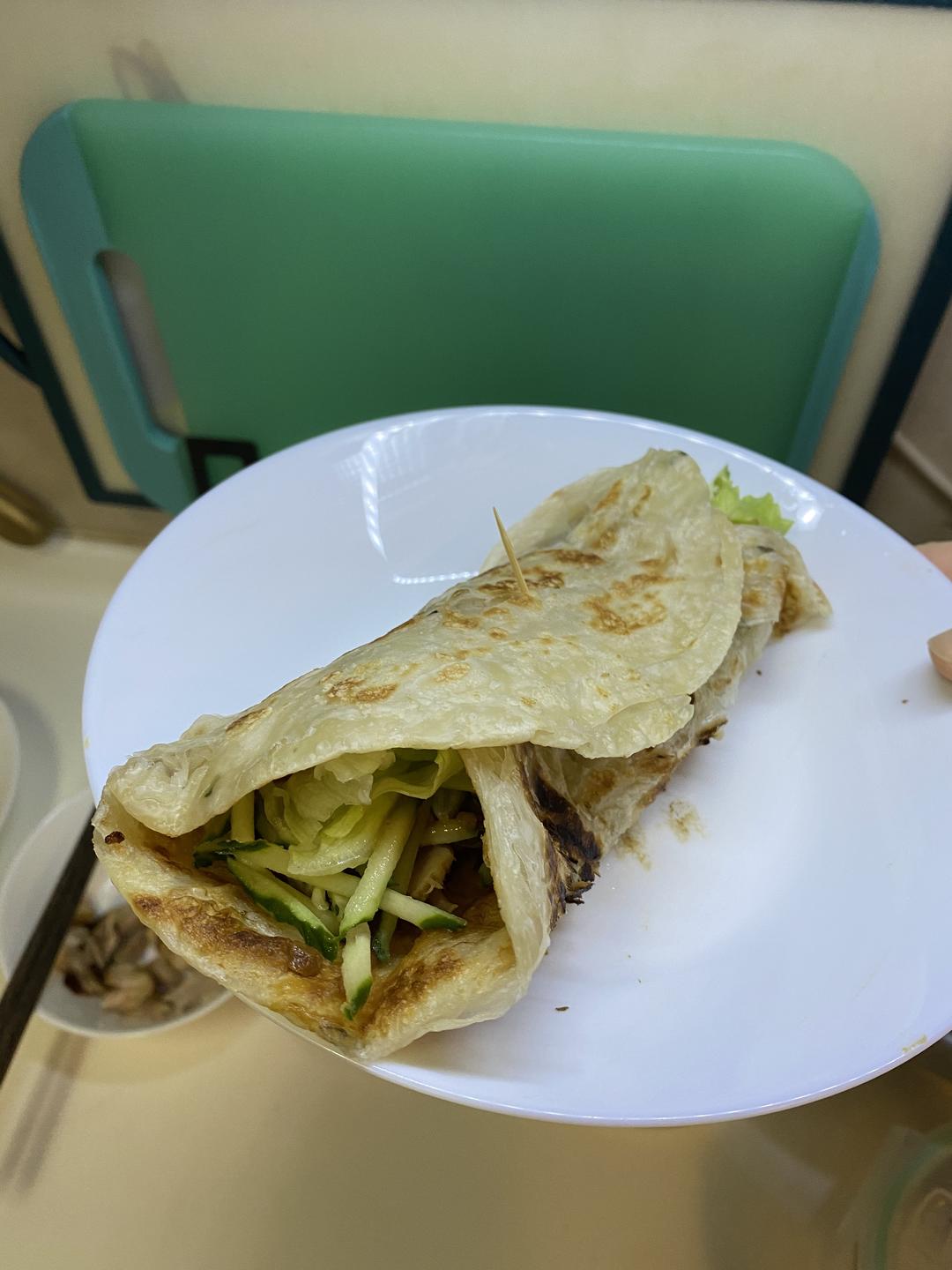 老北京鸡肉卷🌯（手抓饼版）的做法 步骤19