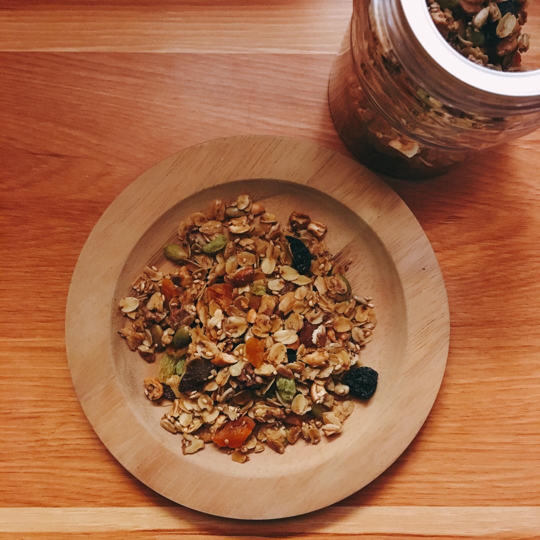 什锦granola烤燕麦片丨健康·零食