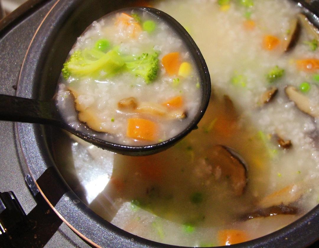 田园鲜虾时蔬粥
