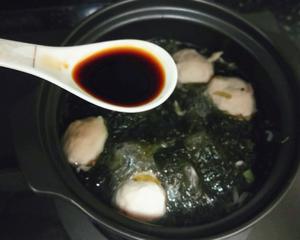 一人食网红紫菜汤面——味道真不是盖的的做法 步骤5