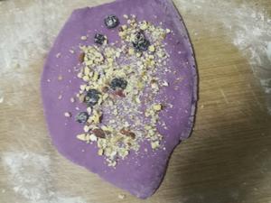 💯好吃的紫薯坚果馒头的做法 步骤11