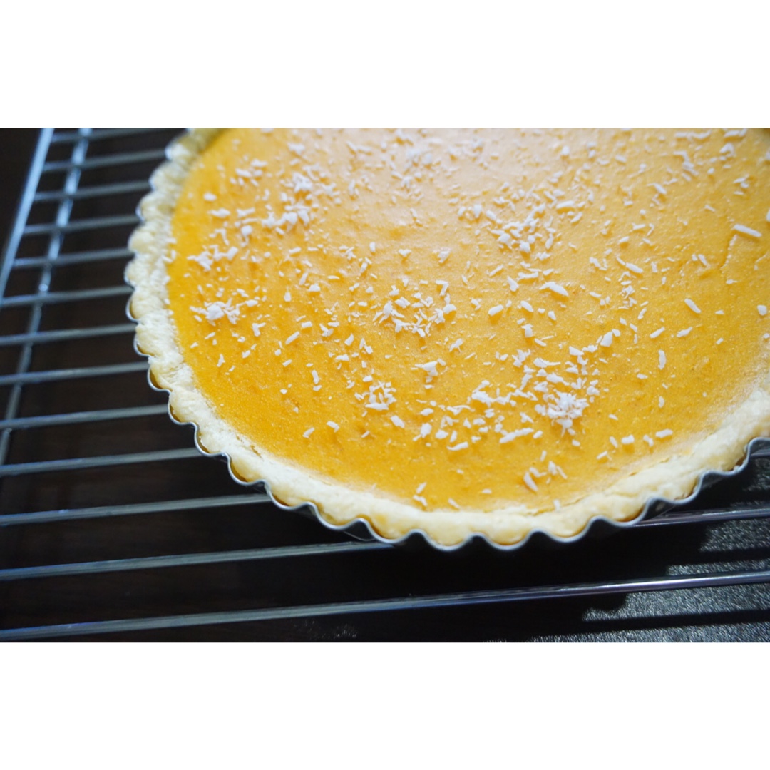 秋季时令小甜品——奶香南瓜派