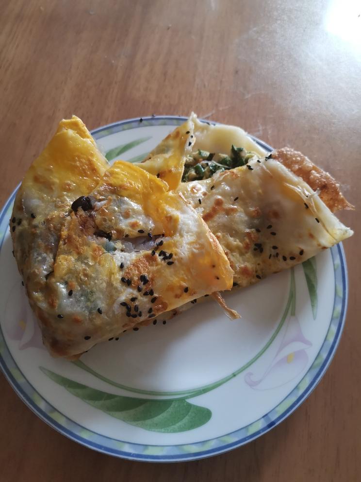 中西合壁煎饼果子的做法