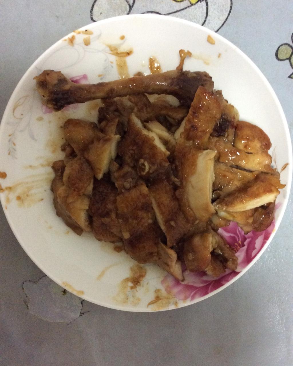 蒜香蜂蜜鸡腿饭