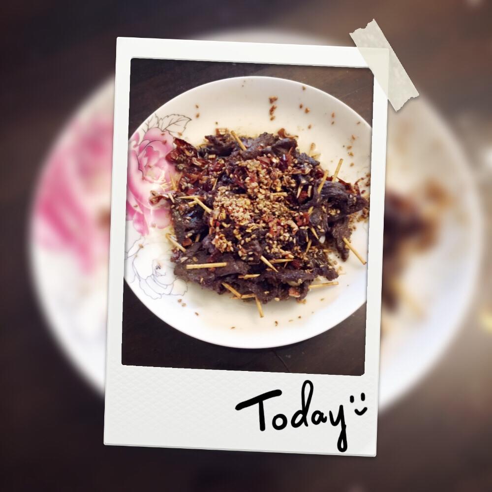 牙签牛肉 道地湖南味