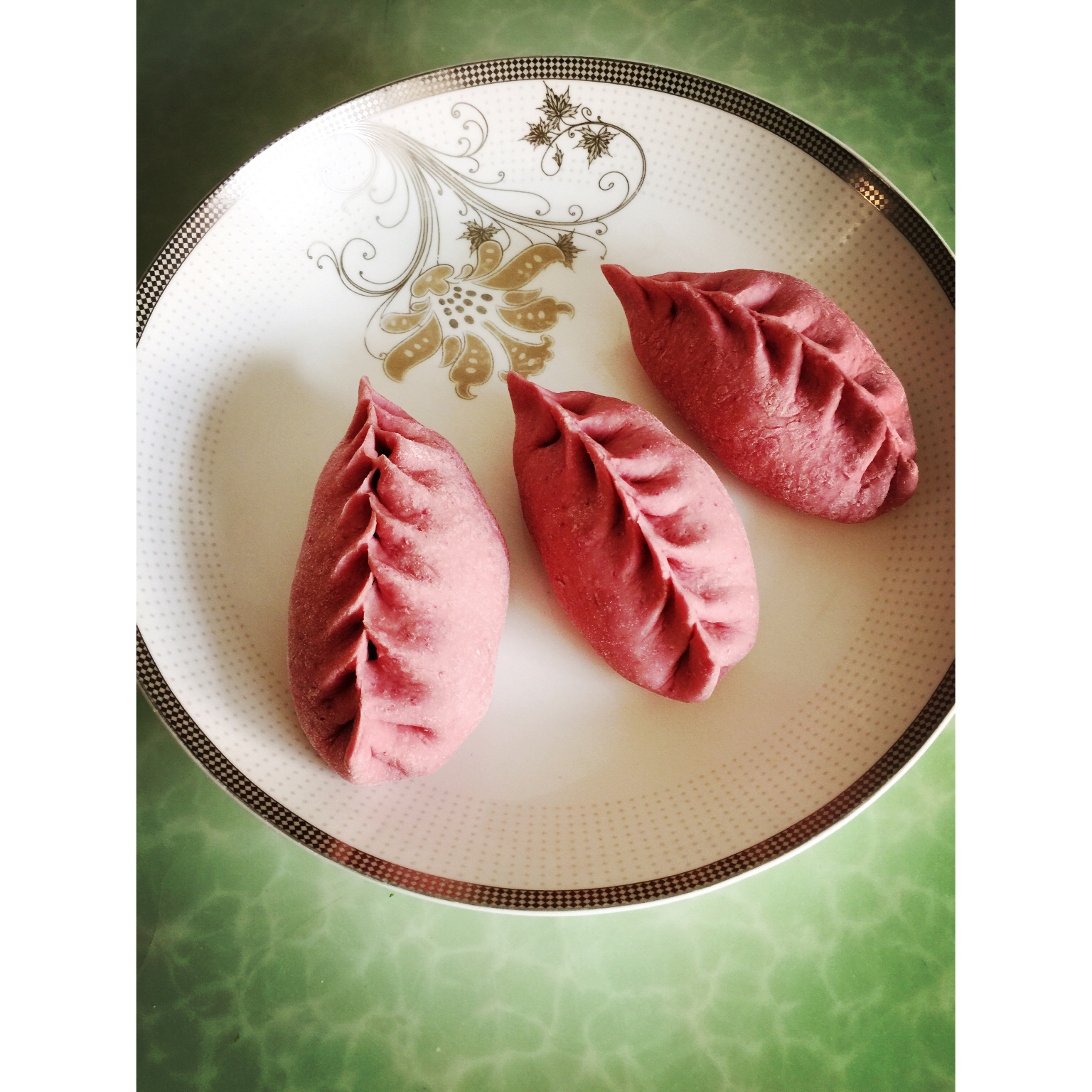 萝卜粉条麦穗包子Turnip & GlassNoodle Steamed Dumplings