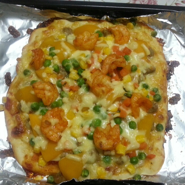 夏威夷pizza（附饼底冷冻法）