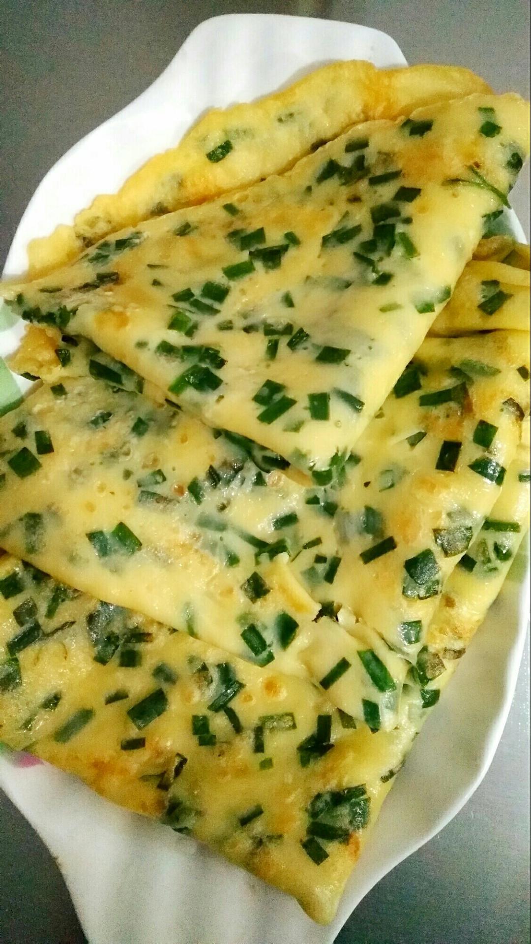 百吃不厌的韭菜鸡蛋饼‼️简单零失败㊙️厨房小白也能一次成功‼️