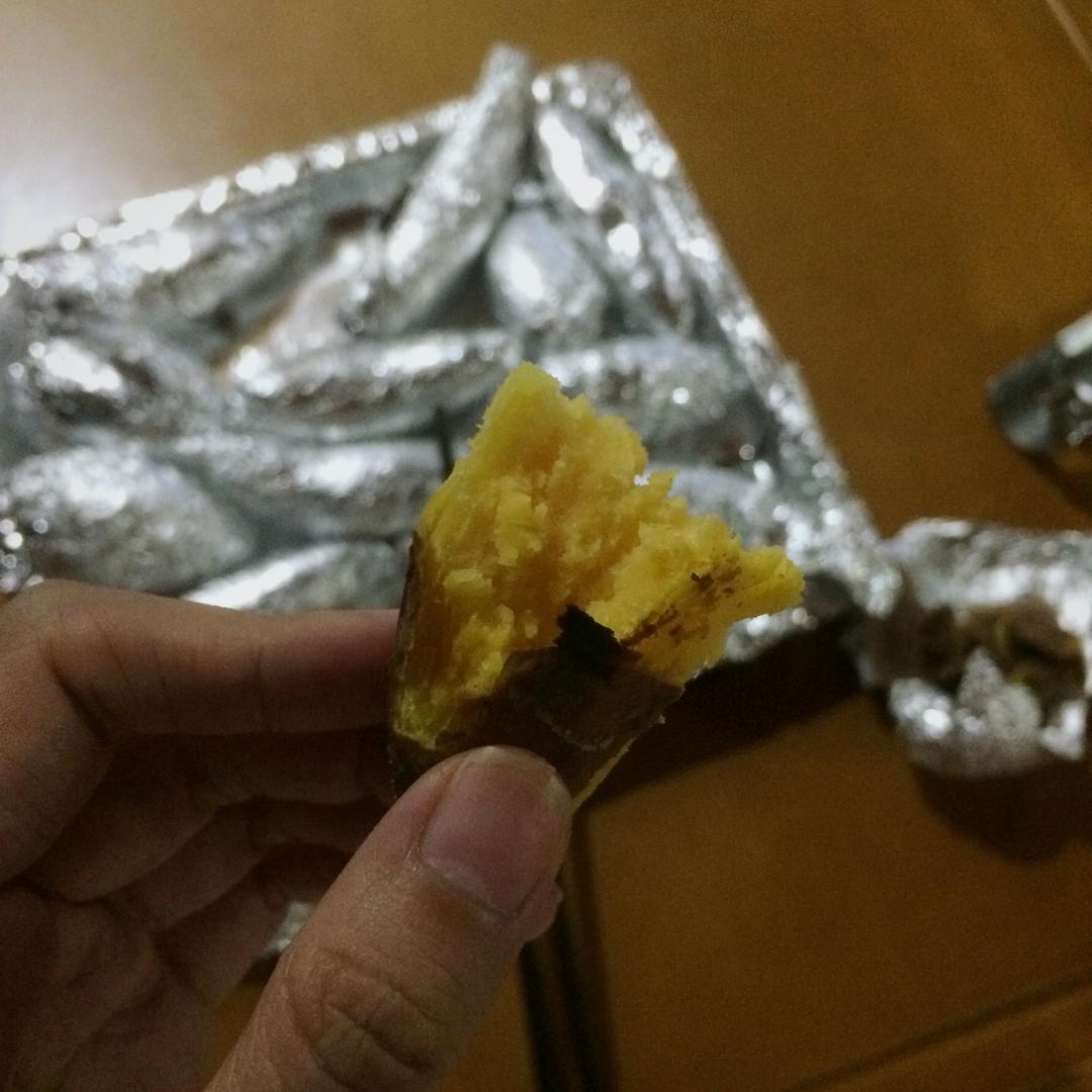 烤箱烤红薯