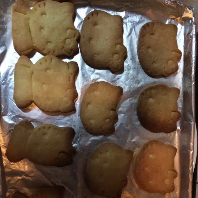 卡通黄油饼干