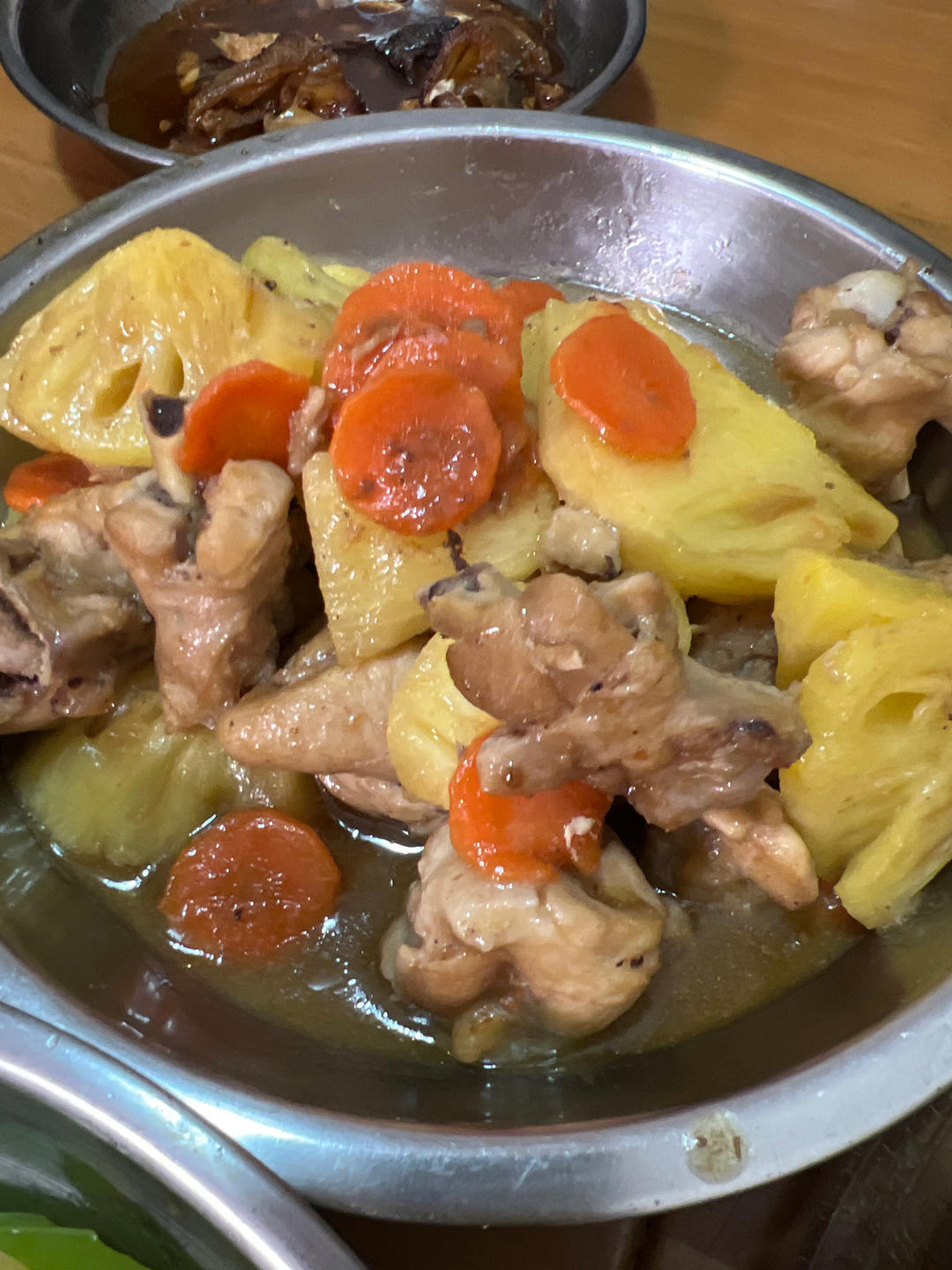 菠萝鸡翅