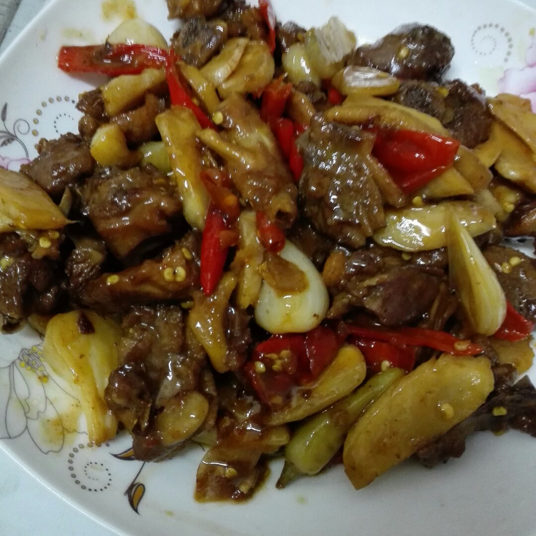 生炒柠檬鸭
