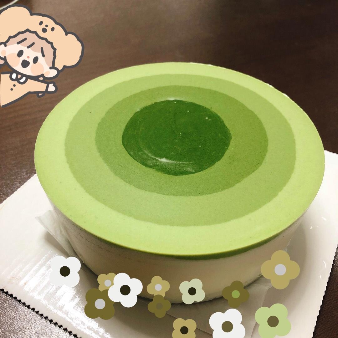 渐变抹茶慕斯蛋糕：我Amanda带着既美又作的抹茶甜点又来了！【曼食慢语】