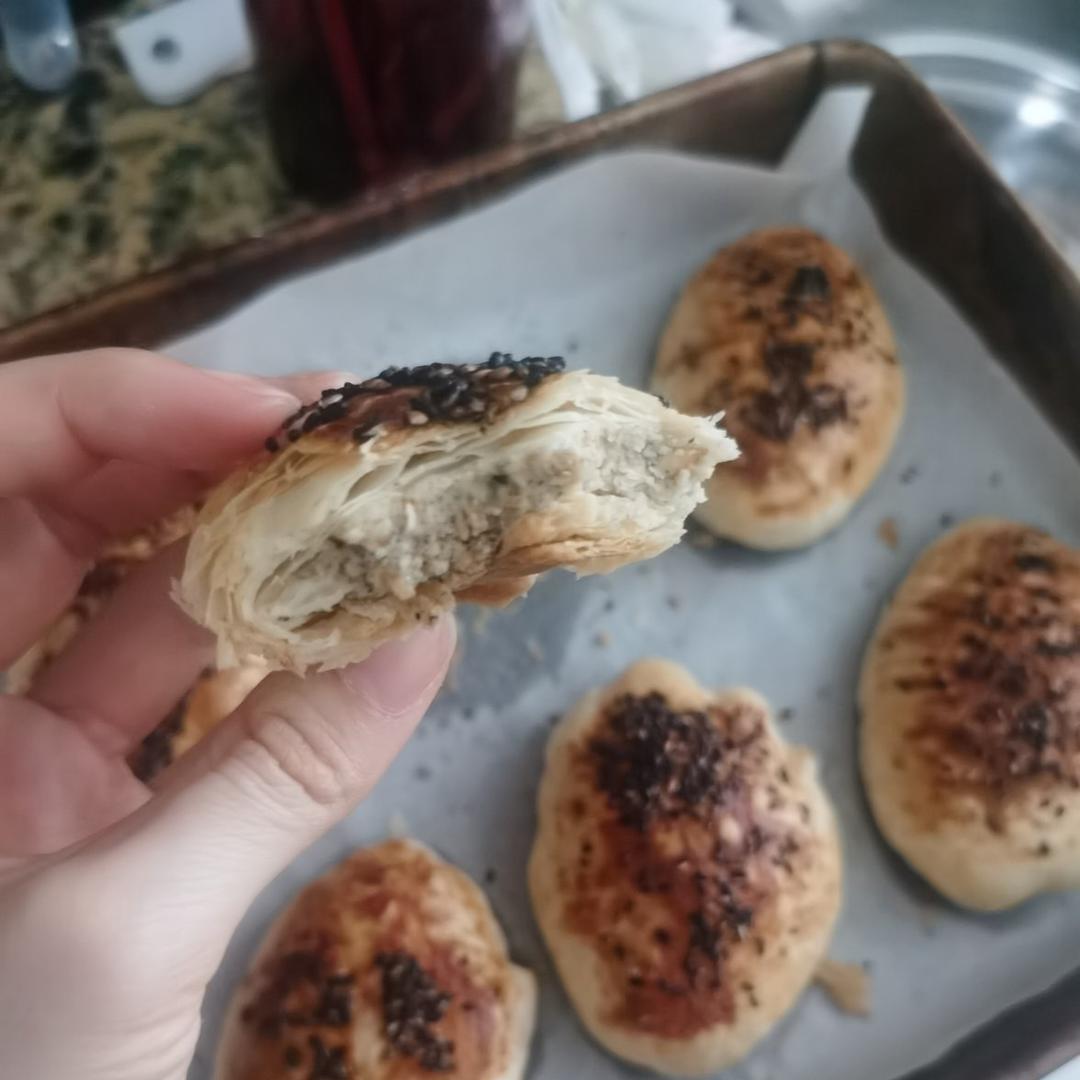 酥掉渣 椒盐牛舌饼 聚会 野餐 咸口