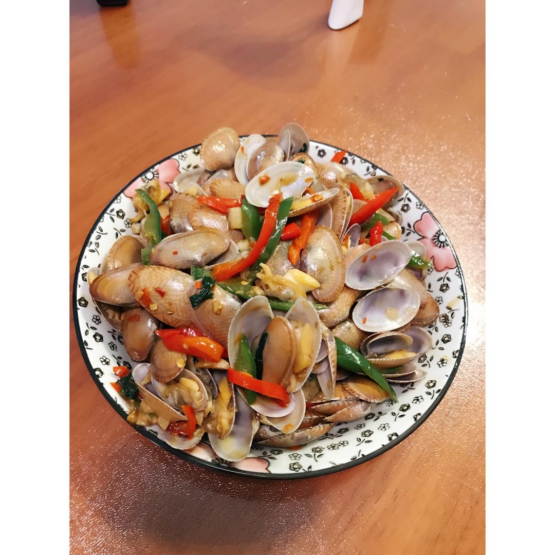 爆炒花甲