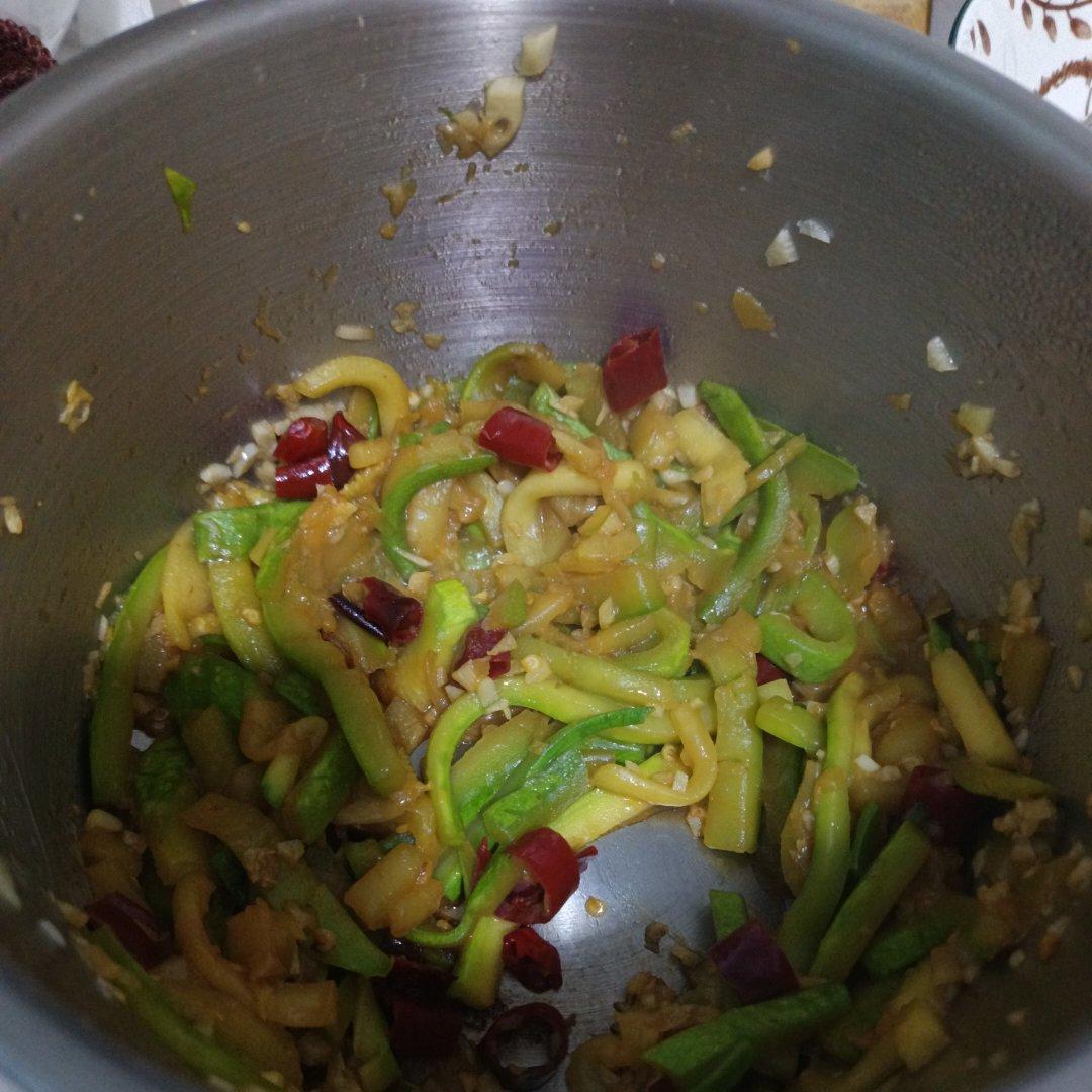 小炒西葫芦