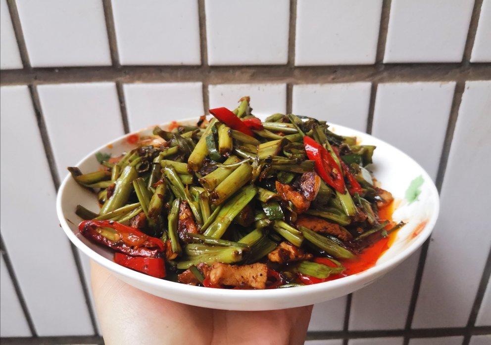 豉香小炒空心菜梗