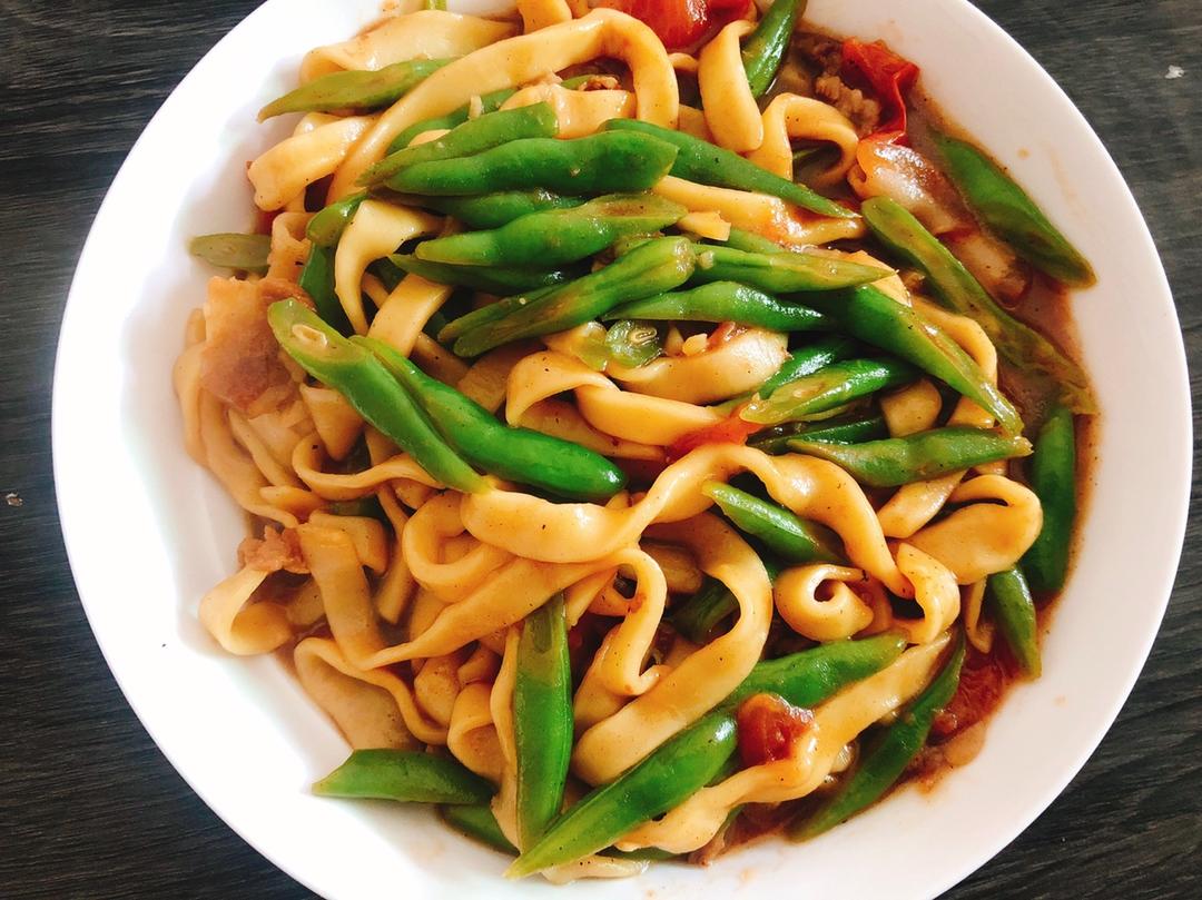 豆角焖面